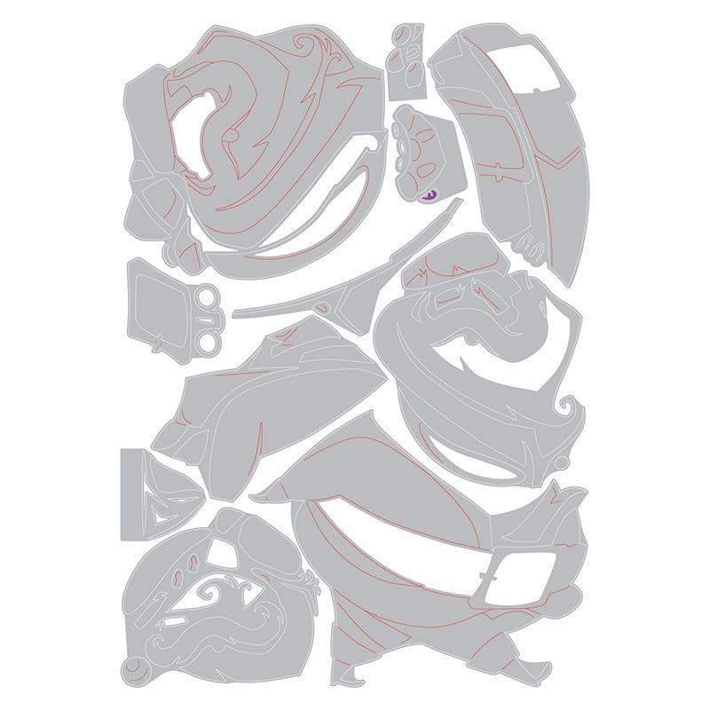 Jolly St. Nick - Colorize - Sizzix Thinlits Dies By Tim Holtz