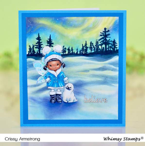 Fairy Sweet - Rubber Cling Stamp