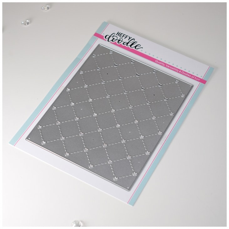 Quilted Heart Background - Heffy Cuts