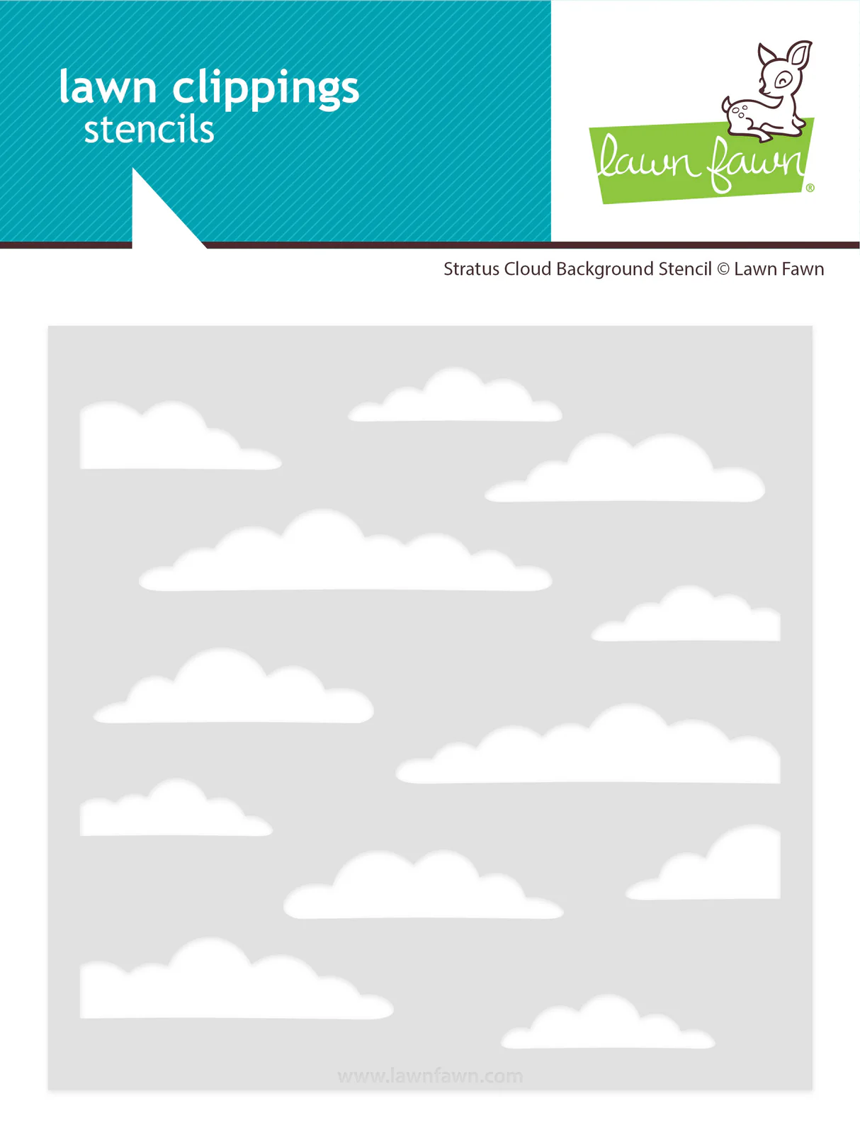 Stratus Cloud - Background Stencils Stratus Cloud - Background Stencils