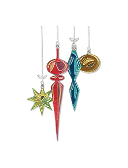 Hanging Ornaments - Sizzix Thinlits Dies By Tim Holtz Hanging Ornaments - Sizzix Thinlits Dies By Tim Holtz