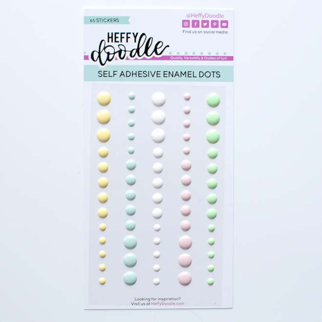 Spring Breeze Enamel Dots