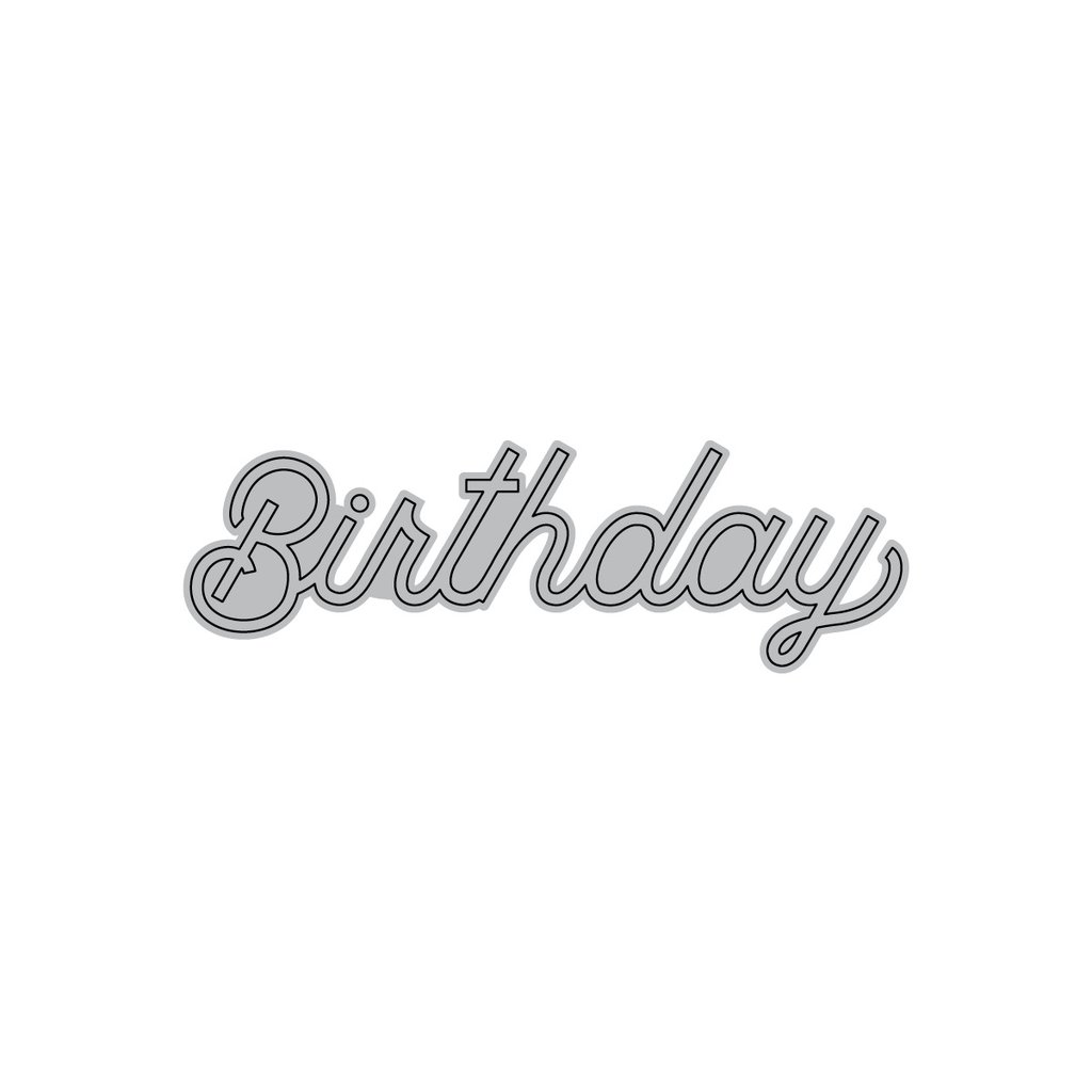 Birthday Word - Die