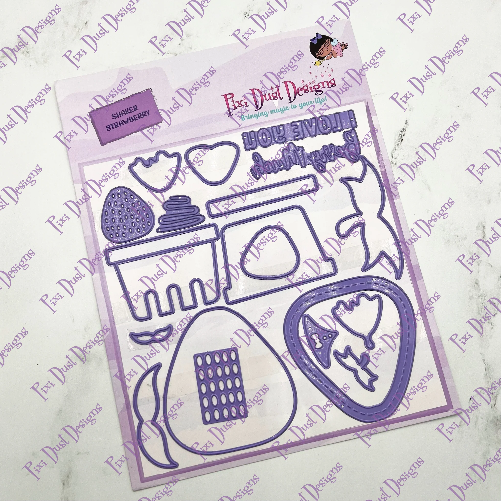 Shaker Strawberry - Pixi Cuts