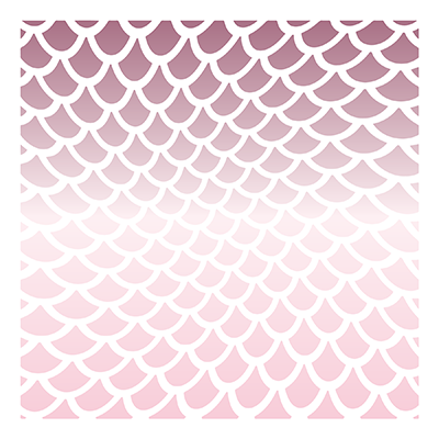 Mermaid Shimmer - Stencil