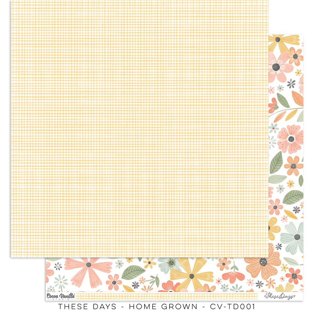 Home Grown - Paper - These Days Home Grown - Paper - These Days