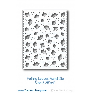 Falling Leaves Panel - Die Set
