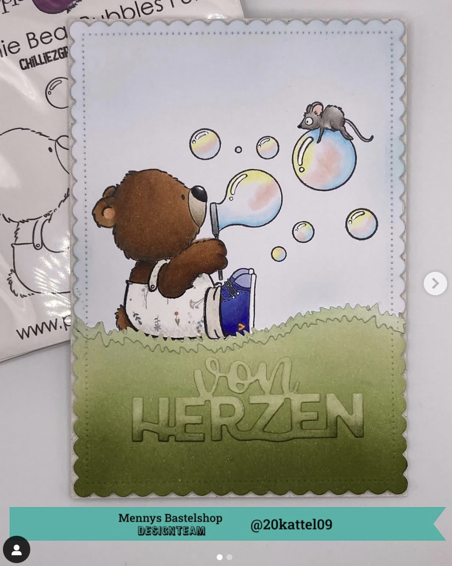 Brownie Bear Bubbles Fun