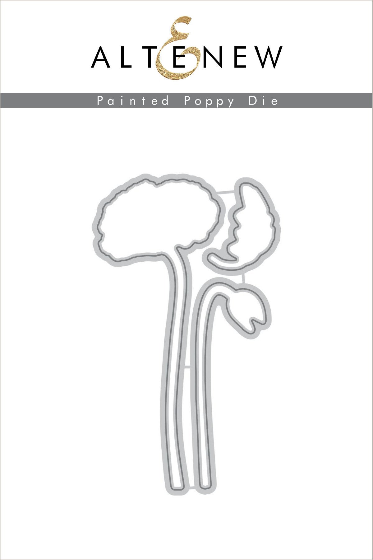 Painted Poppy - Die Set