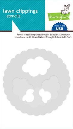 RevealWheel Templates: Thought Bubble - Stencil RevealWheel Templates: Thought Bubble - Stencil