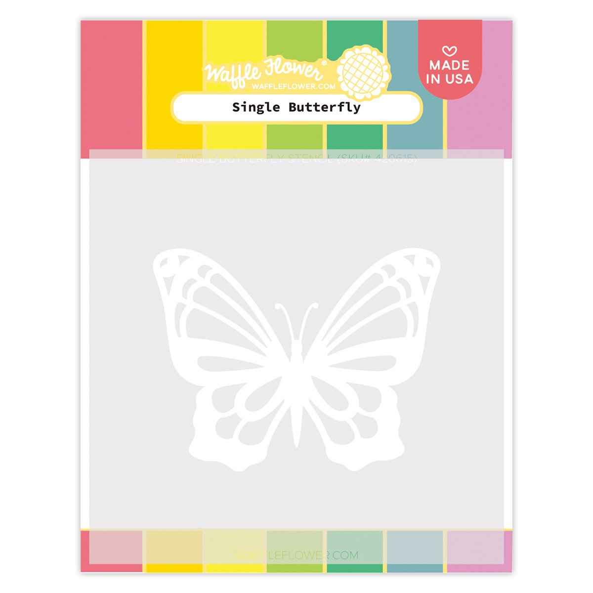 Single Butterfly - Stencil