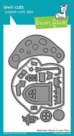 Mushroom House - lawn cuts Mushroom House - lawn cuts