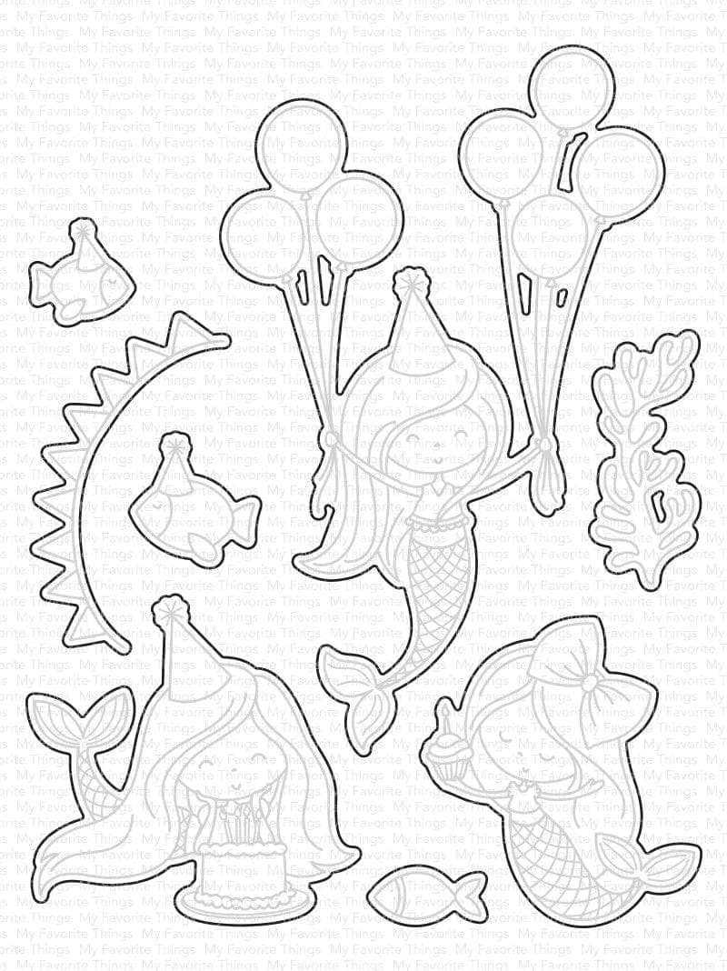 Bubbly Birthday - Die-namics Bubbly Birthday - Die-namics