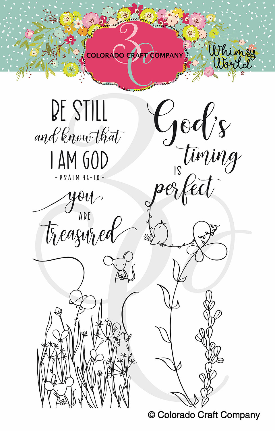 Be Still Bookmarks - Whimsy World