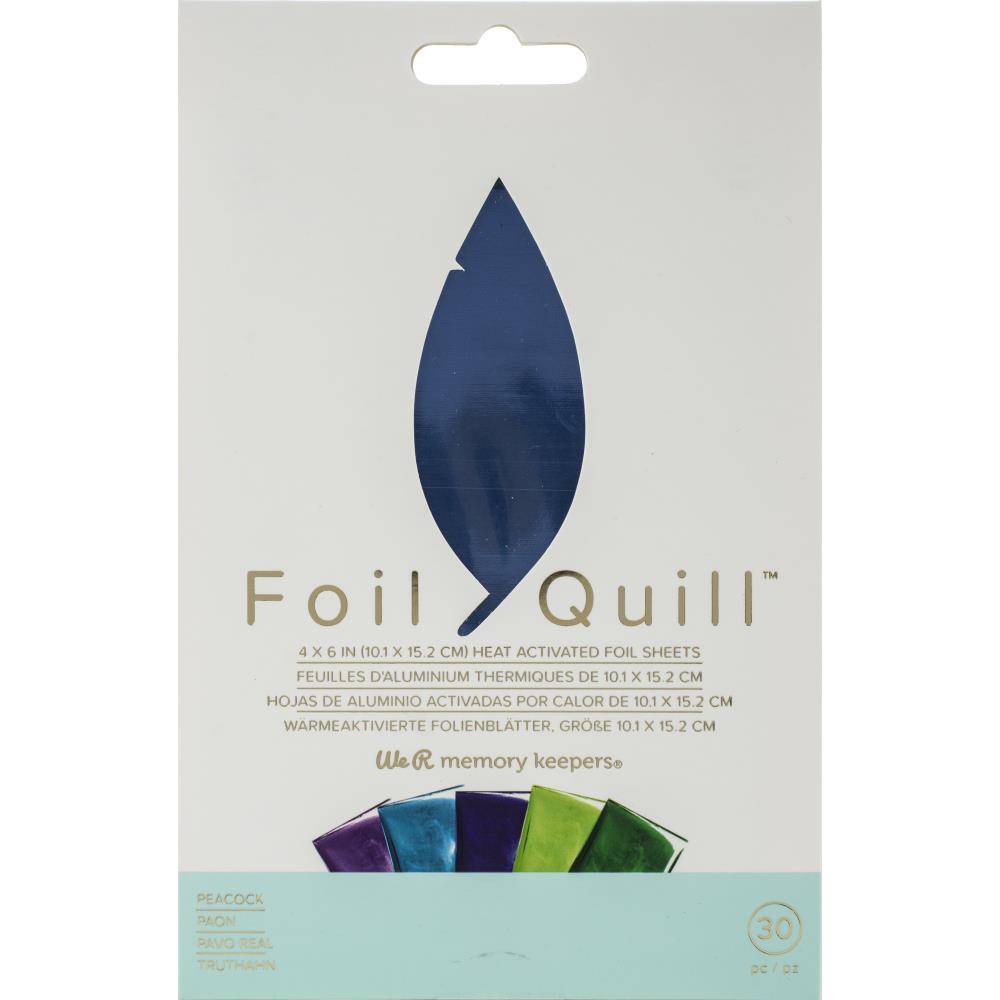 Peacock - Foil Quill