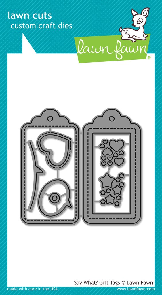 Say What? Gift Tags - Lawn Cuts Say What? Gift Tags - Lawn Cuts
