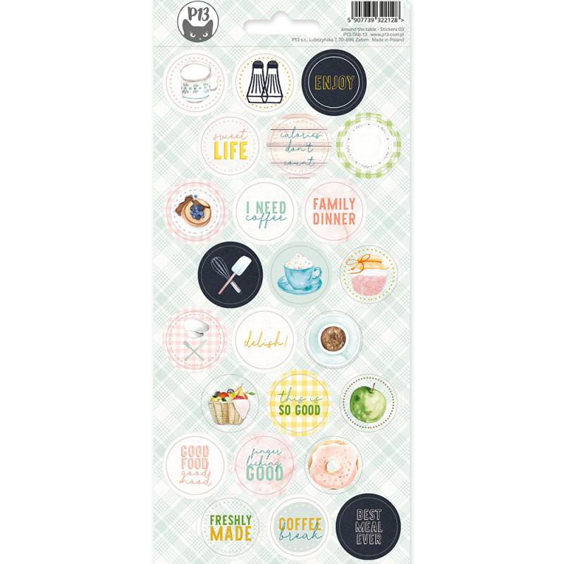 Sticker Sheet 03 - Around the Table