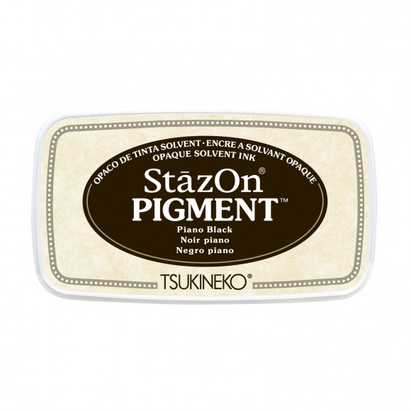 Piano Black - StazOn - Ink Pad