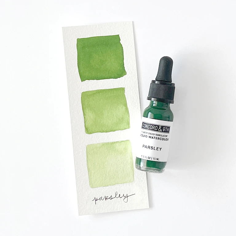 Parsley - Liquid Watercolor