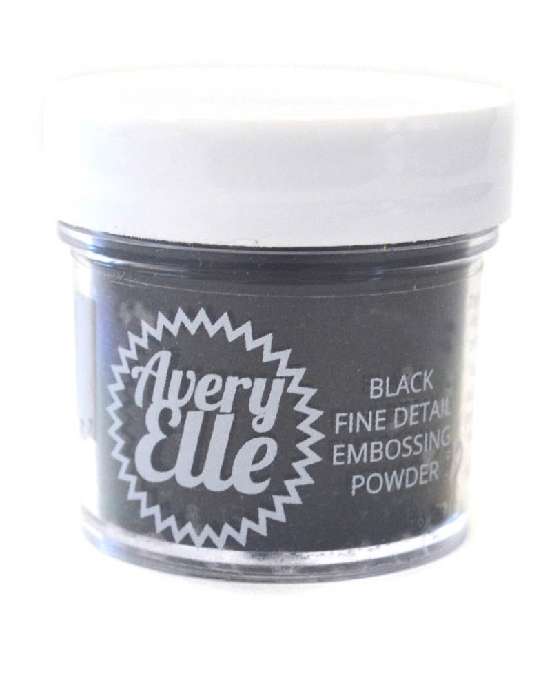 Black Fine - Embossing Powder