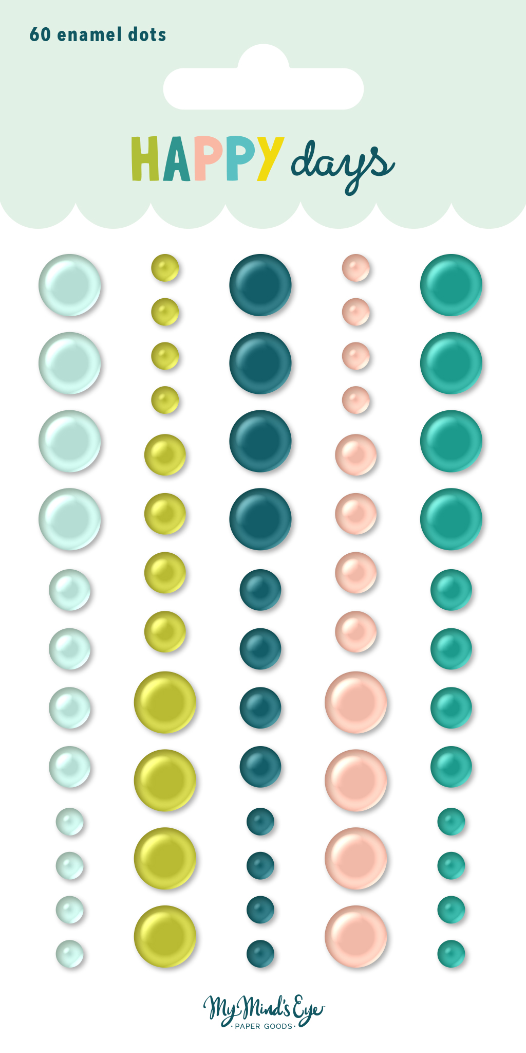 Enamel Dots - Happy Days Collection - My MindÂ´s Eye