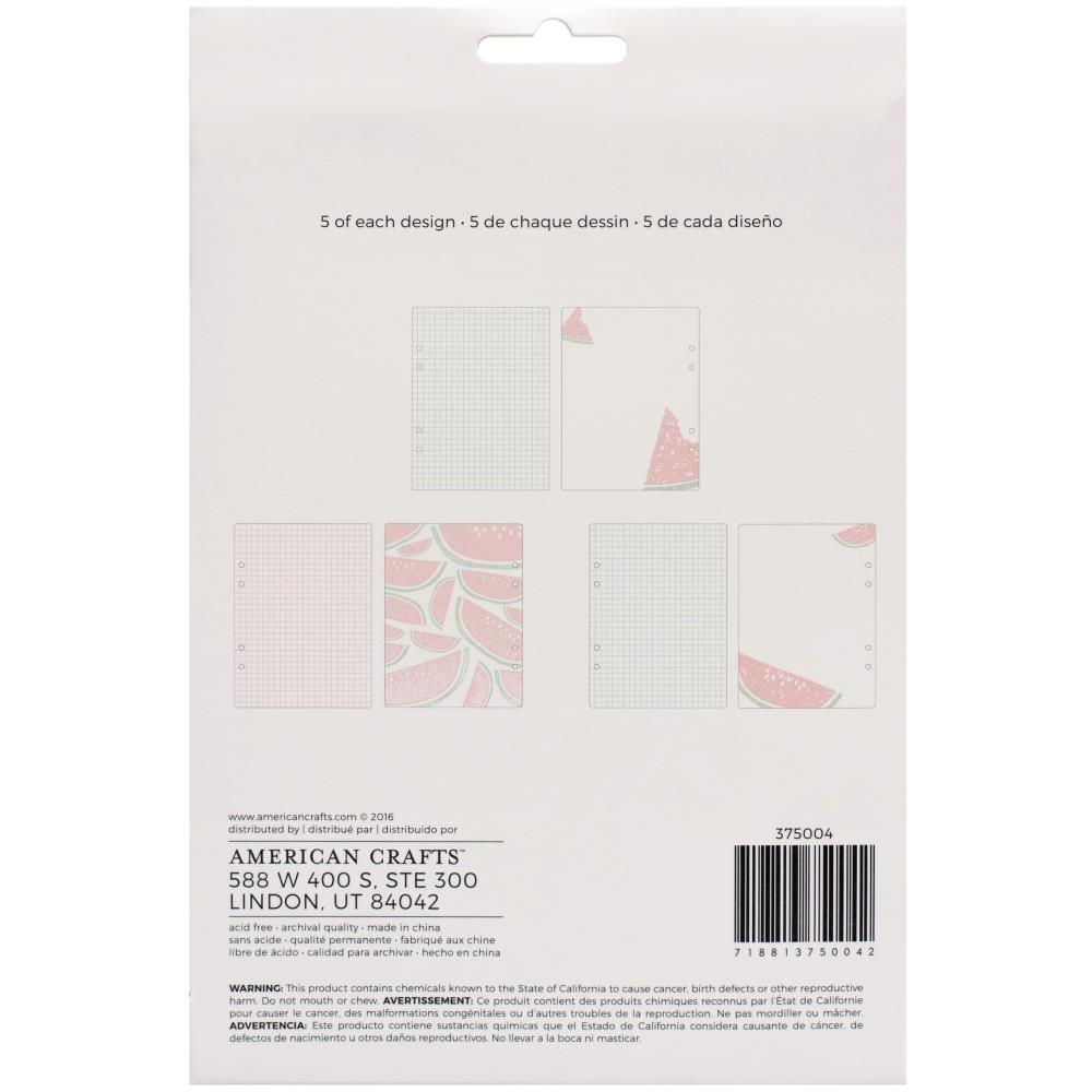 Grid Inserts - Memory Planner - American Crafts Grid Inserts - Memory Planner - American Crafts