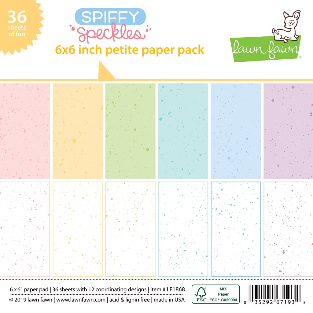 Spiffy Speckles - Petite Paper Pack 6x6
