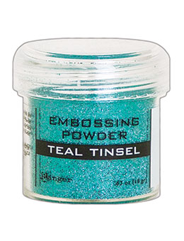 Teal Tinsel - Ranger Embossing Powder Teal Tinsel - Ranger Embossing Powder