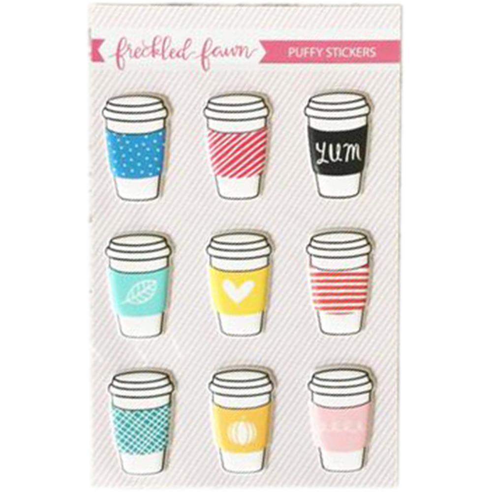 Puffy Stickers- Drink Cups