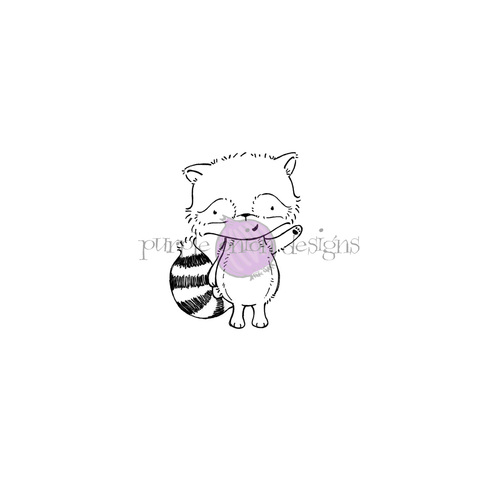 George (Raccoon Waving) - Stacey Yacula