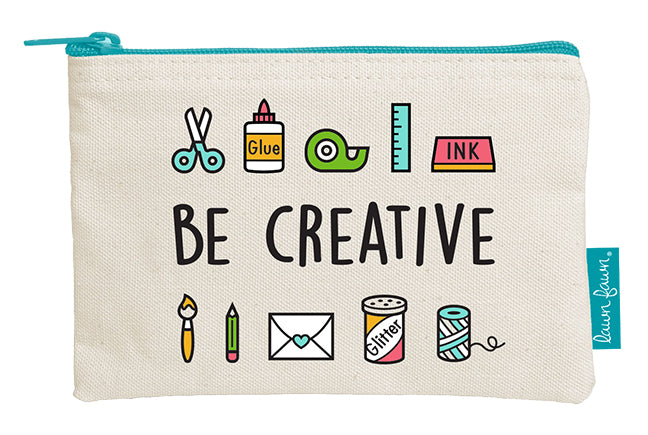 Zipper Pouch - Be Creative Zipper Pouch - Be Creative