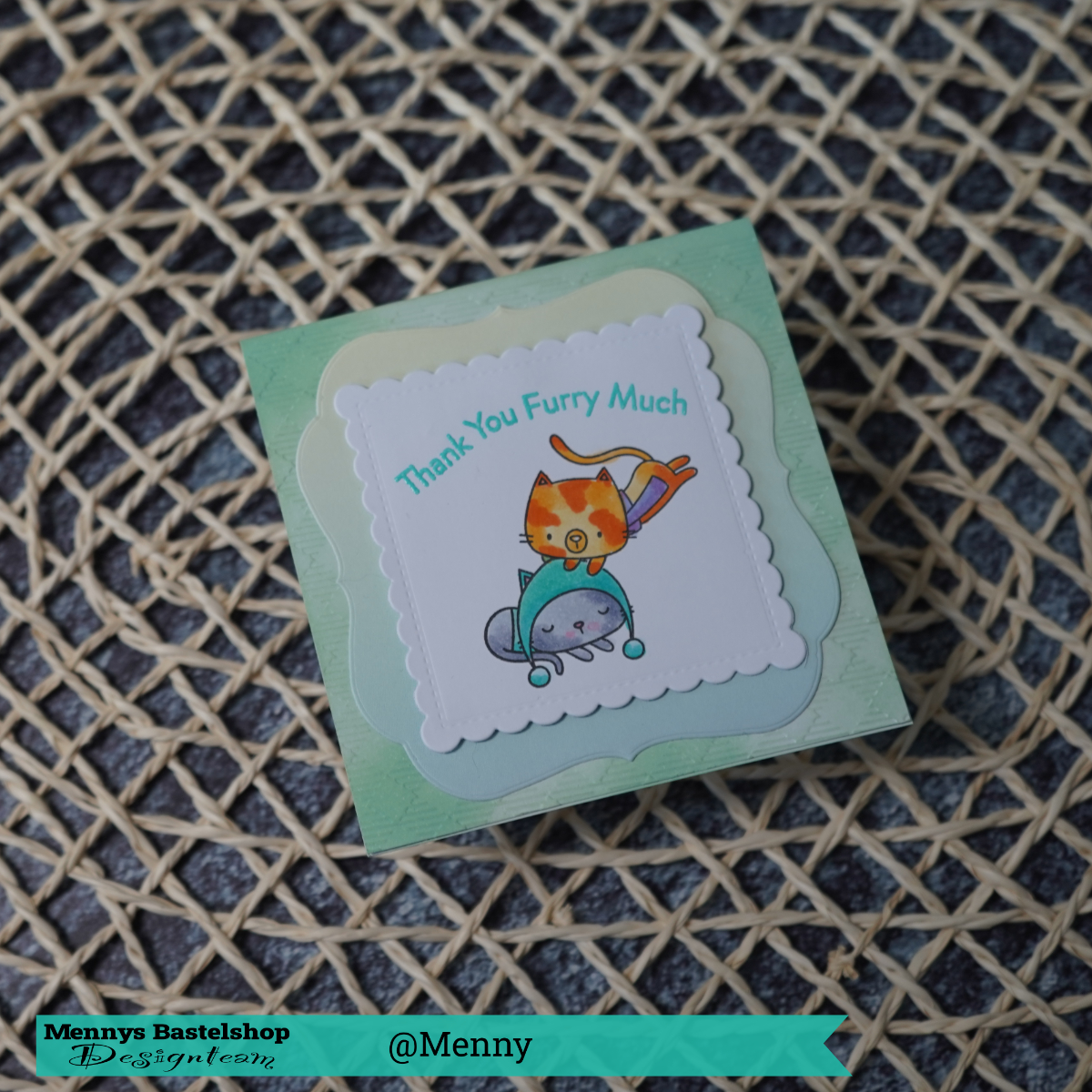 Glowing Geometry Hot Foil Plate