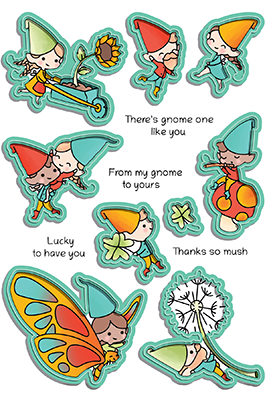 Carefree Gnomes - Die Set