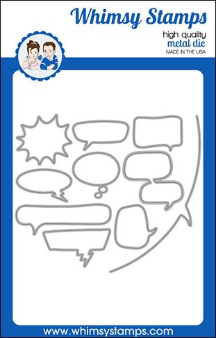 Comic Speech Bubbles - Die Set