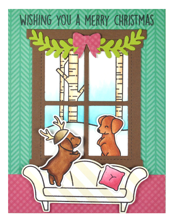 Christmas Garland - Lawn Cuts Christmas Garland - Lawn Cuts