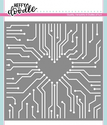 Love Circuit - Stencil