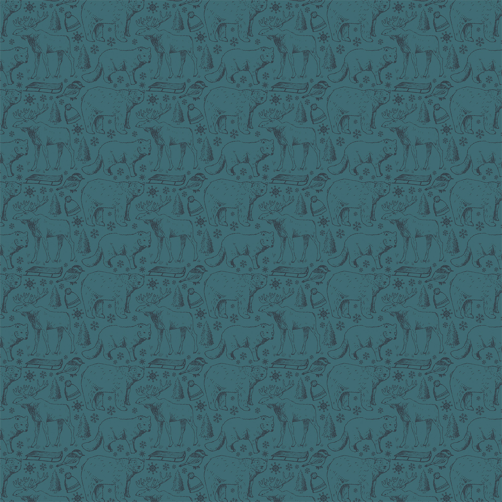 Whirling Snowflakes - Let it Snow - Carta Bella