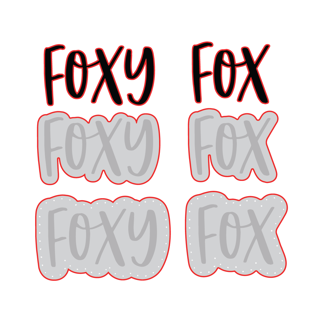 Foxy Sentiments - Honey Cuts