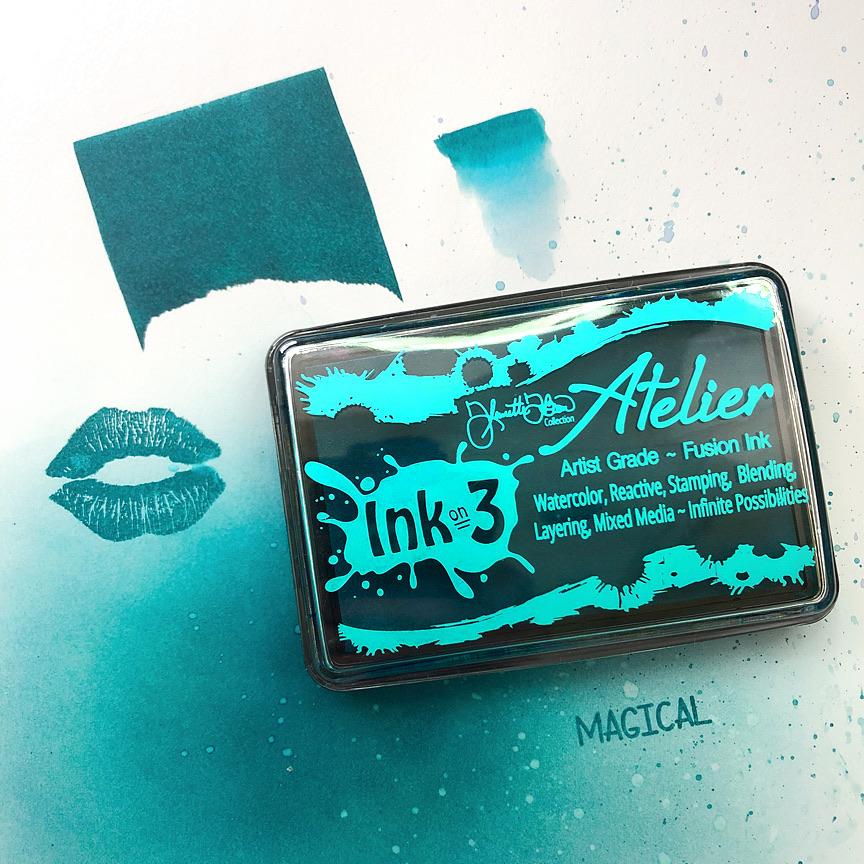 Atelier Trinity Teal ~ Artist Grade Fusion Ink Pad