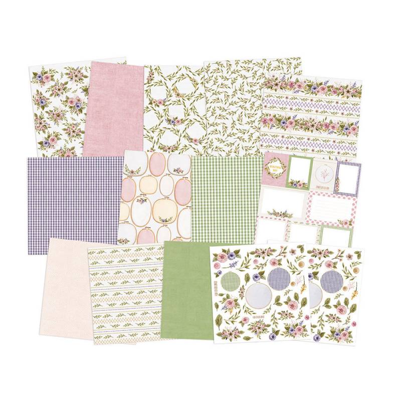 Paper Pad - 12x12 Pack - Stitched with Love