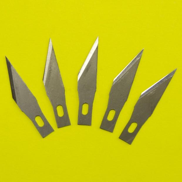 5 Spare Blades for Kushgrip Art Knife