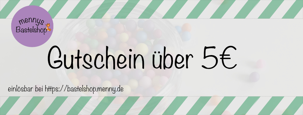 Gutschein über 5€ - Digitalgutschein