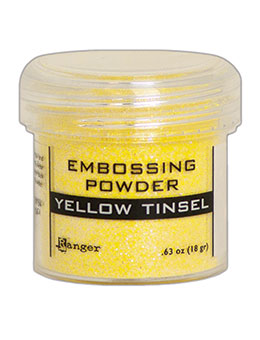 Yellow Tinsel - Ranger Embossing Powder Yellow Tinsel - Ranger Embossing Powder