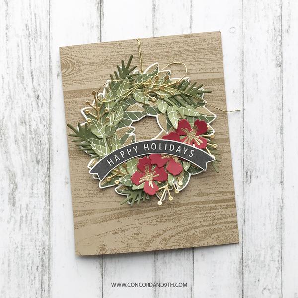 Magnolia Wreath - Dies Magnolia Wreath - Dies