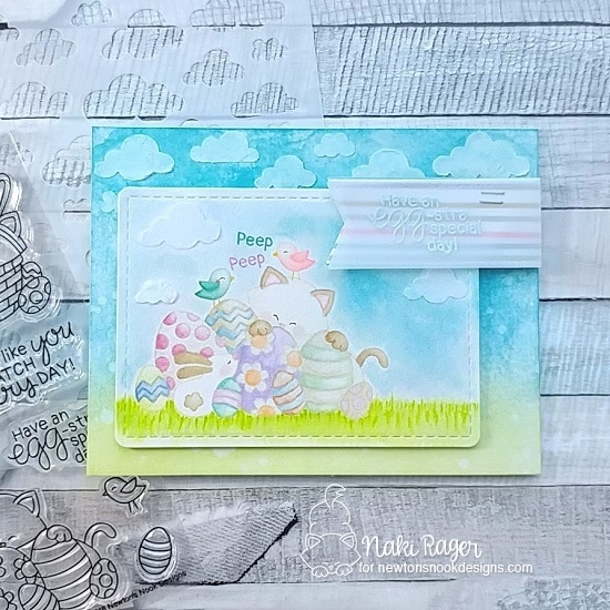 Cloudy Sky - Stencil Cloudy Sky - Stencil