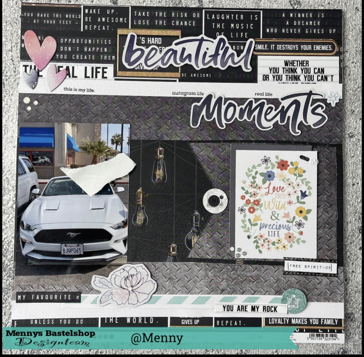 Mustang und Ankündigung