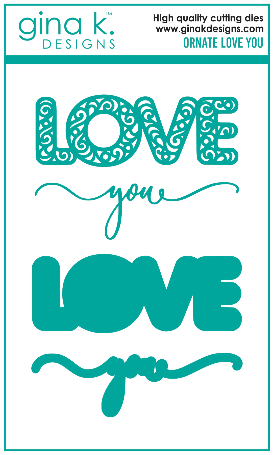 Ornate Love You - Die