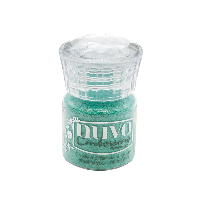 Turquoise Lagoon - Nuvo Embossingpulver Turquoise Lagoon - Nuvo Embossingpulver