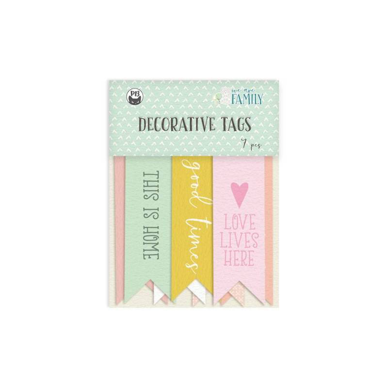 Decorative Tags 02 - We are Family