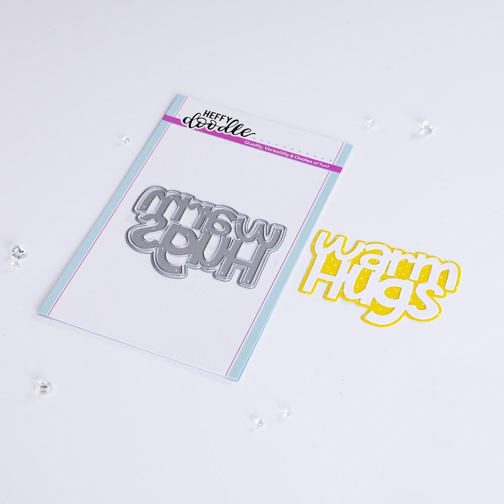 Warm Hugs Jumbo Sentiment - Heffy Cuts